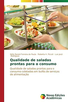 Livro Qualidade de Saladas Prontas Para O Consumo - Resumo, Resenha, PDF, etc.