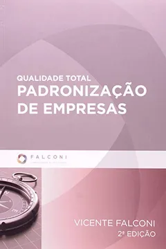 Capa do livro Qualidade Total. Padronização de Empresas