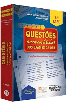 Livro Questões Comentadas dos Exames da OAB 1ª Fase - Resumo, Resenha, PDF, etc.