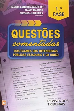 Livro Questões Comentadas dos Exames das Defensorias Públicas Estaduais e da União - 1ª Fase - Resumo, Resenha, PDF, etc.