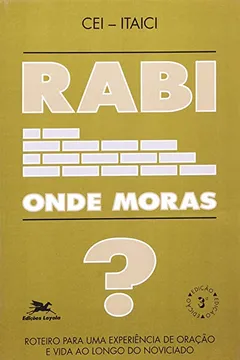 Livro Rabi Onde Moras? - Resumo, Resenha, PDF, etc.