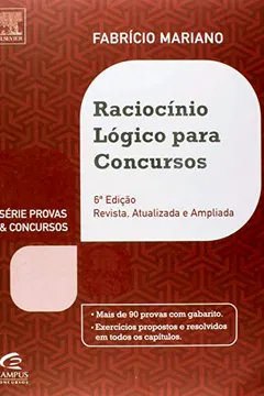 Raciocínio Lógico Para Concursos. Teoria E Questões PDF Fabricio Mariano