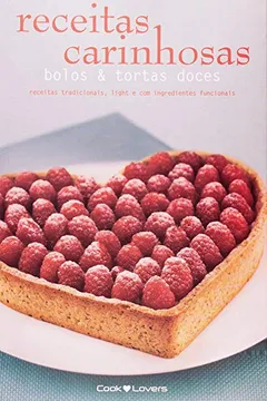 Capa do livro Receitas Carinhosas. Bolos & Tortas Doces
