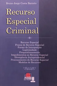 Livro Recurso Especial Criminal - Resumo, Resenha, PDF, etc.