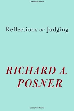 Livro Reflections on Judging - Resumo, Resenha, PDF, etc.