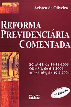 Livro Reforma Previdenciária Comentada - Resumo, Resenha, PDF, etc.