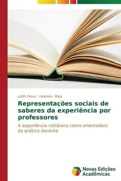 Livro Representacoes Sociais de Saberes Da Experiencia Por Professores - Resumo, Resenha, PDF, etc.