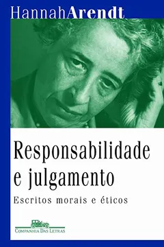Livro Responsabilidade e Julgamento - Resumo, Resenha, PDF, etc.