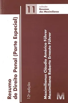 Livro Resumo 11. Direito Penal - Resumo, Resenha, PDF, etc.
