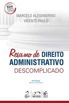 Livro Resumo de Direito Administrativo Descomplicado - Resumo, Resenha, PDF, etc.