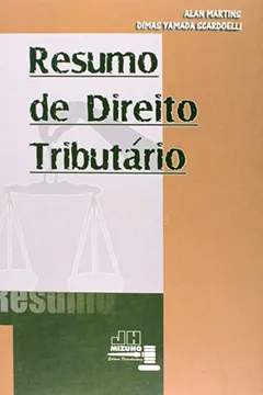 Livro Resumo de Direito Tributário - Resumo, Resenha, PDF, etc.