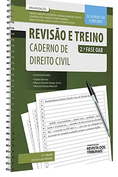 Livro Revisão e Treino 2ª Fase OAB. Caderno de Direito Civil - Resumo, Resenha, PDF, etc.
