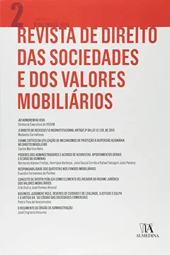 Livro Revista de Direito das Sociedades e dos Valores Mobiliários - Número 2 - Resumo, Resenha, PDF, etc.