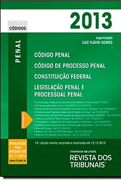 Livro RT Mini Código 2013. Código Penal, Código De Processo Penal, Constituicão Federal - Resumo, Resenha, PDF, etc.
