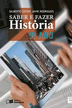 Capa do livro Saber e Fazer. História. 9º Ano