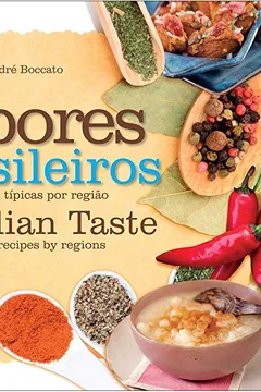 Capa do livro Sabores Brasileiros. Receitas Típicas por Região