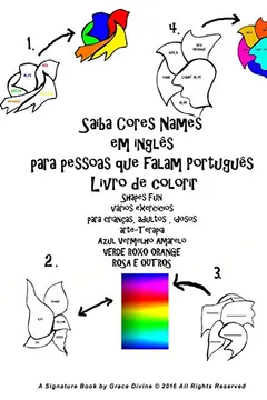 Livro Saiba Cores Names Em Ingles Para Pessoas Que Falam Portugues Livro de Colorir Shapes Fun Varios Exercicios Para Criancas, Adultos, Idosos Arte-Terapia - Resumo, Resenha, PDF, etc.