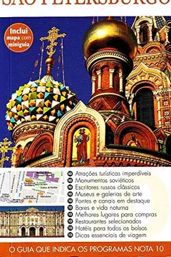 Capa do livro São Petersburgo. Guia Top 10