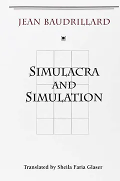 Livro Simulacra and Simulation - Resumo, Resenha, PDF, etc.