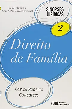 Livro Sinopses Juridicas. Direito De Família - Volume 02 - Resumo, Resenha, PDF, etc.