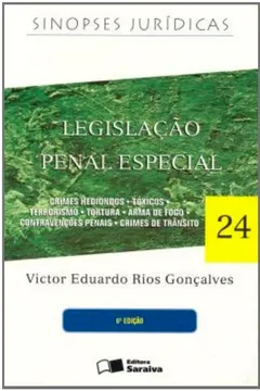 Livro Sinopses Jurídicas. Legislação Penal - Volume 24 - Resumo, Resenha, PDF, etc.