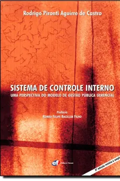 Livro Sistema De Controle Interno. Uma Perspectiva Do Modelo De Gestão Pública Gerencial - Resumo, Resenha, PDF, etc.