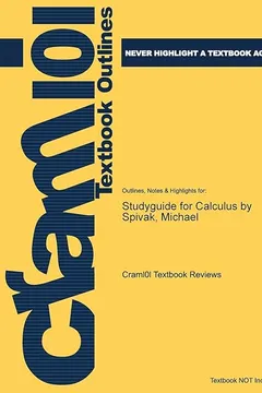 Livro Studyguide for Calculus by Spivak, Michael - Resumo, Resenha, PDF, etc.