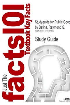 Livro Studyguide for Public Goods by Batina, Raymond G. - Resumo, Resenha, PDF, etc.