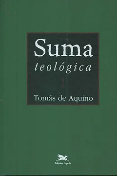 Livro Suma Teológica I - Resumo, Resenha, PDF, etc.