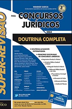 Livro Super Revisão Concursos Jurídicos. Doutrina Completa - Resumo, Resenha, PDF, etc.