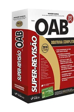 Livro Super Revisão OAB. Doutrina Completa 2016 - Resumo, Resenha, PDF, etc.
