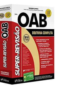 Livro Super-Revisão OAB Doutrina Completa - Resumo, Resenha, PDF, etc.