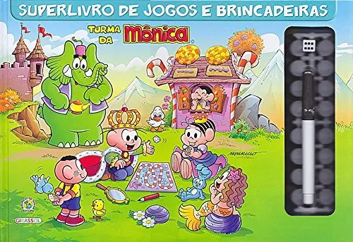 Livro Superlivro de Jogos e Brincadeiras - Série Turma da Mônica - Resumo, Resenha, PDF, etc.