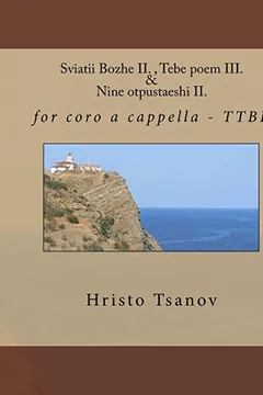 Livro Sviatii Bozhe II., Tebe Poem III. & Nine Otpustaeshi II.: For Coro A Cappella - Ttbb - Resumo, Resenha, PDF, etc.