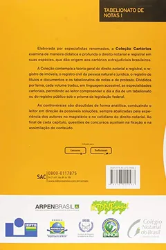 Livro Tabelionato de Notas. Teoria Geral do Direito Notarial e Minutas - Volume 1. Coleção Cartórios - Resumo, Resenha, PDF, etc.