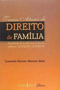 Livro Temas Atuais De Direito De Familia - Resumo, Resenha, PDF, etc.