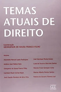 Livro Temas Atuais De Direito - Resumo, Resenha, PDF, etc.