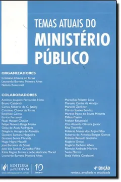 Livro Temas Atuais Do Ministério Público - Resumo, Resenha, PDF, etc.