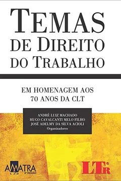 Livro Temas de Direito do Trabalho - Resumo, Resenha, PDF, etc.
