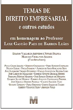 Livro Temas de Direito Empresarial. E Outros Estudos - Resumo, Resenha, PDF, etc.