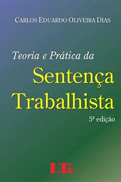 Livro Teoria e Prática da Sentença Trabalhista - Resumo, Resenha, PDF, etc.