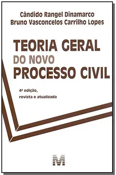Livro Teoria geral do novo Processo Civil - 4 ed./2019 - Resumo, Resenha, PDF, etc.
