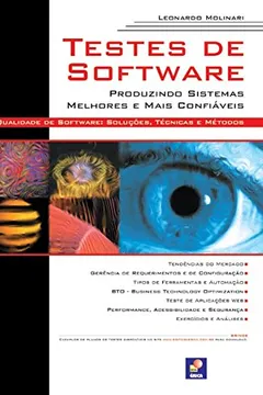 Livro Testes de Software - Resumo, Resenha, PDF, etc.