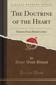 Livro The Doctrine of the Heart: Extracts from Hindu Letters (Classic Reprint) - Resumo, Resenha, PDF, etc.
