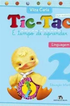 Capa do livro Tic-Tac. É Tempo de Aprender. Linguagem 2