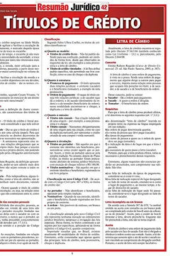 Livro Títulos de Crédito - Resumo, Resenha, PDF, etc.