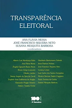 Livro Transparência Eleitoral - Resumo, Resenha, PDF, etc.