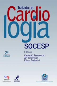 Capa do livro Tratado de Cardiologia SOCESP - 2 Volumes
