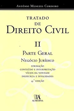 Livro Tratado de Direito Civil. Parte Geral. Negócio Jurídico II - Resumo, Resenha, PDF, etc.
