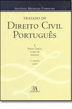 Livro Tratado de Direito Civil Português I. Parte Geral - Tomo III - Resumo, Resenha, PDF, etc.